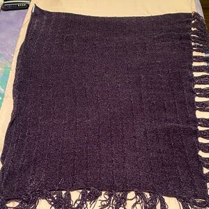 LuLaRoe Purple Knit Shawl/Cape
